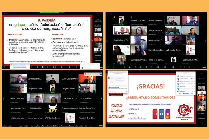 Realizó capacitaciones la red de vinculación de ANUIES en la UATx